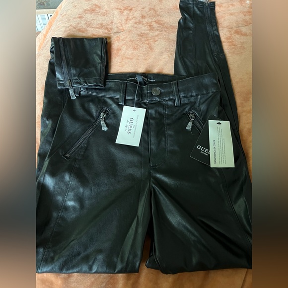 Guess Leather Pants - Picture 2 of 3